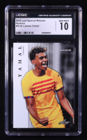 Lamine Yamal 2024 Leaf Special Release Rookies #R28 RC (CGC 10) at PristineAuction.com