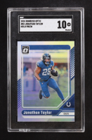 Jonathan Taylor 2024 Panini Donruss Optic #83 (SGC 10) at PristineAuction.com