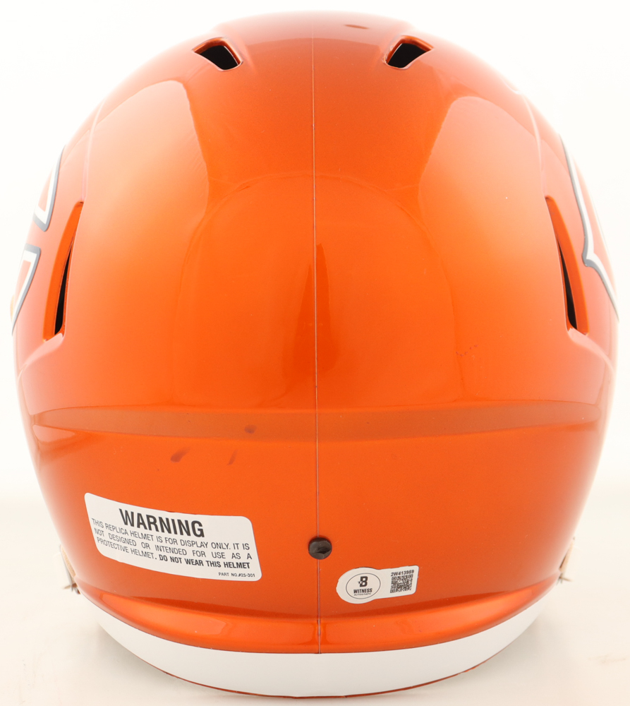 Colston Loveland Signed Bears Full-Size Flash Alternate Speed Helmet (Beckett) at PristineAuction.com Colston Loveland Signed Bears Full-Size Flash Alternate Speed Helmet (Beckett) at PristineAuction.com