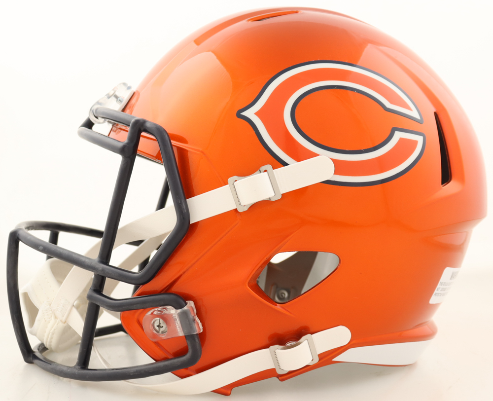 Colston Loveland Signed Bears Full-Size Flash Alternate Speed Helmet (Beckett) at PristineAuction.com Colston Loveland Signed Bears Full-Size Flash Alternate Speed Helmet (Beckett) at PristineAuction.com