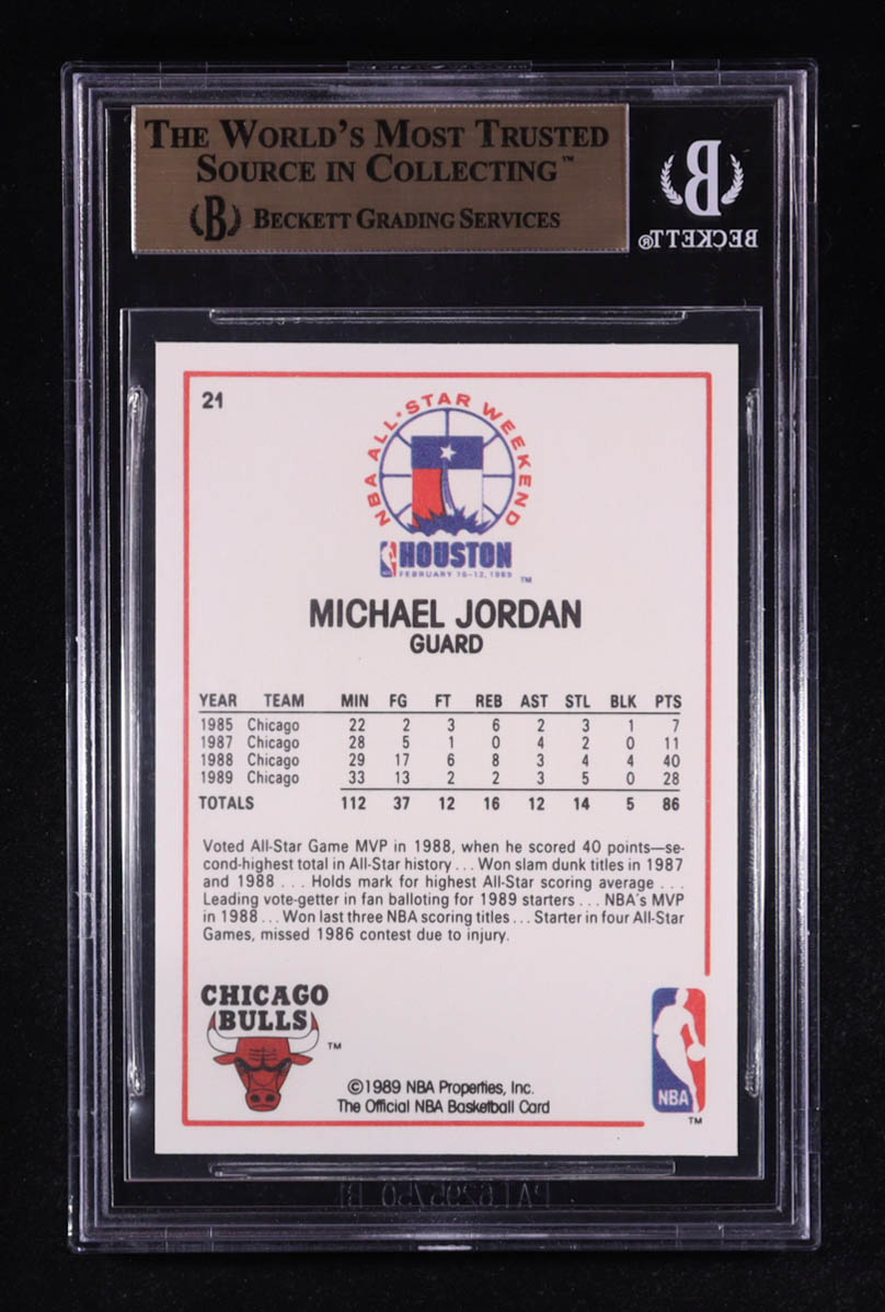 Michael Jordan 1989-90 Hoops #21 AS (BGS 9.5) at PristineAuction.com Michael Jordan 1989-90 Hoops #21 AS (BGS 9.5) at PristineAuction.com