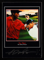 Tiger Woods: The Masters | Anthony Douglas 1/1 Original Art Card at PristineAuction.com