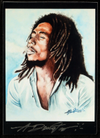 Bob Marley | Anthony Douglas 1/1 Original Art Card at PristineAuction.com