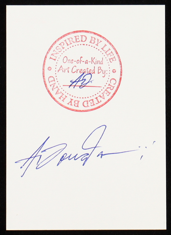 Kobe Bryant | Anthony Douglas 1/1 Original Art Card at PristineAuction.com Kobe Bryant | Anthony Douglas 1/1 Original Art Card at PristineAuction.com