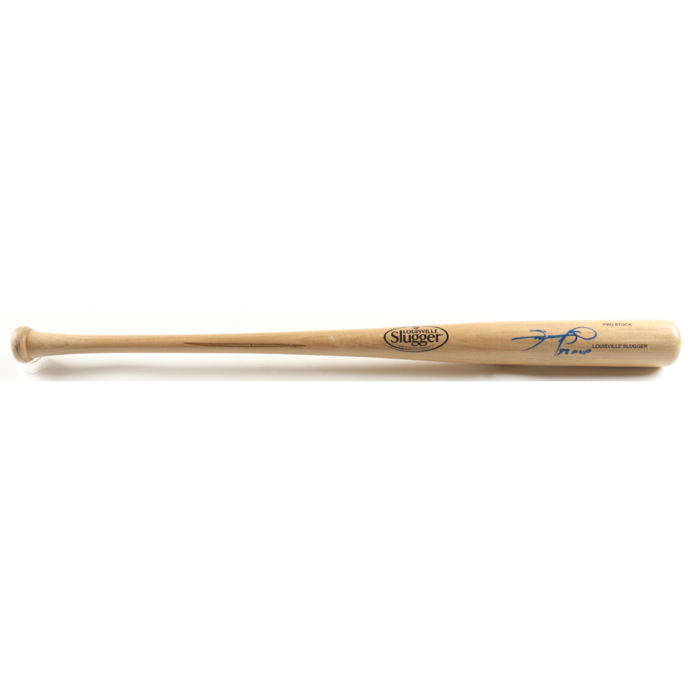 Sammy Sosa Signed Louisville Slugger Baseball Bat Inscribed "98 MVP" (Beckett) at PristineAuction.com