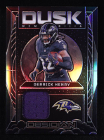Derrick Henry 2024 Panini Obsidian Dusk Memorabilia #17 at PristineAuction.com