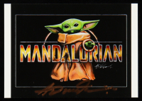 The Mandalorian | Anthony Douglas 1/1 Original Art Card at PristineAuction.com