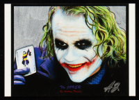 The Joker | Anthony Douglas 1/1 Original Art Card at PristineAuction.com