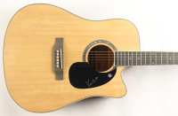 Krist Novoselic Signed Custom 39" Acoustic Guitar (AWM) at PristineAuction.com