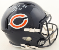 Colston Loveland Signed Bears Full-Size Speed Helmet (Beckett) at PristineAuction.com