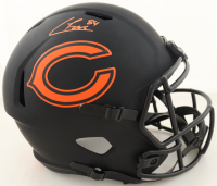 Colston Loveland Signed Bears Full-Size Eclipse Alternate Speed Helmet (Beckett) at PristineAuction.com