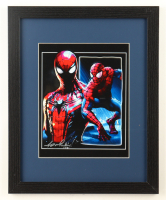 "Spider-Man" LE Custom Framed Lithograph Art Print Display by Anthony Douglas (Douglas) at PristineAuction.com