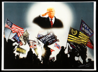 "Donald Trump" LE 11.25x15.5 Lithograph Print Signed by Anthony Douglas (Douglas) at PristineAuction.com