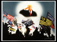"Donald Trump" LE 11.25x15.25 Lithograph Print Signed by Anthony Douglas (Douglas) at PristineAuction.com