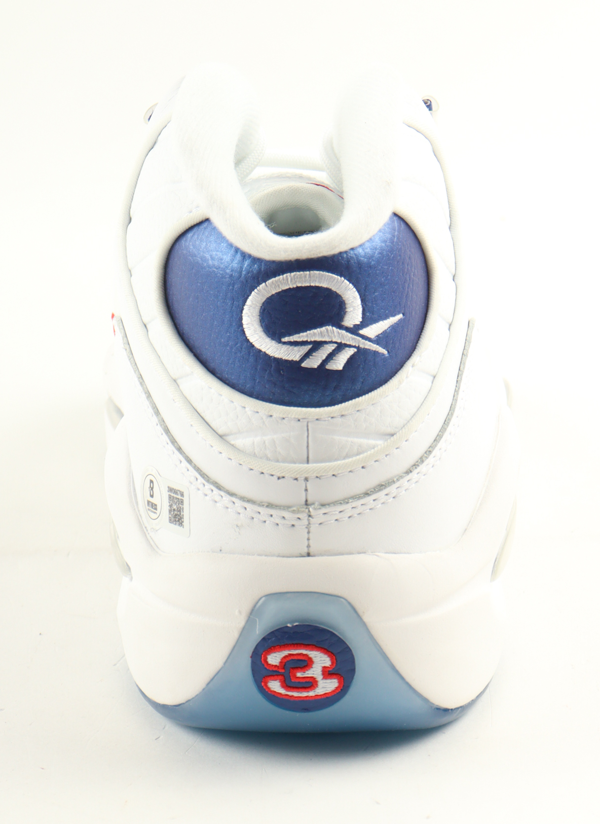 Allen Iverson Signed Reebok Basketball Shoe (Beckett) at PristineAuction.com Allen Iverson Signed Reebok Basketball Shoe (Beckett) at PristineAuction.com