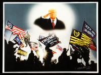 "Donald Trump" LE 11.25x15.25 Lithograph Print Signed by Anthony Douglas (Douglas) at PristineAuction.com
