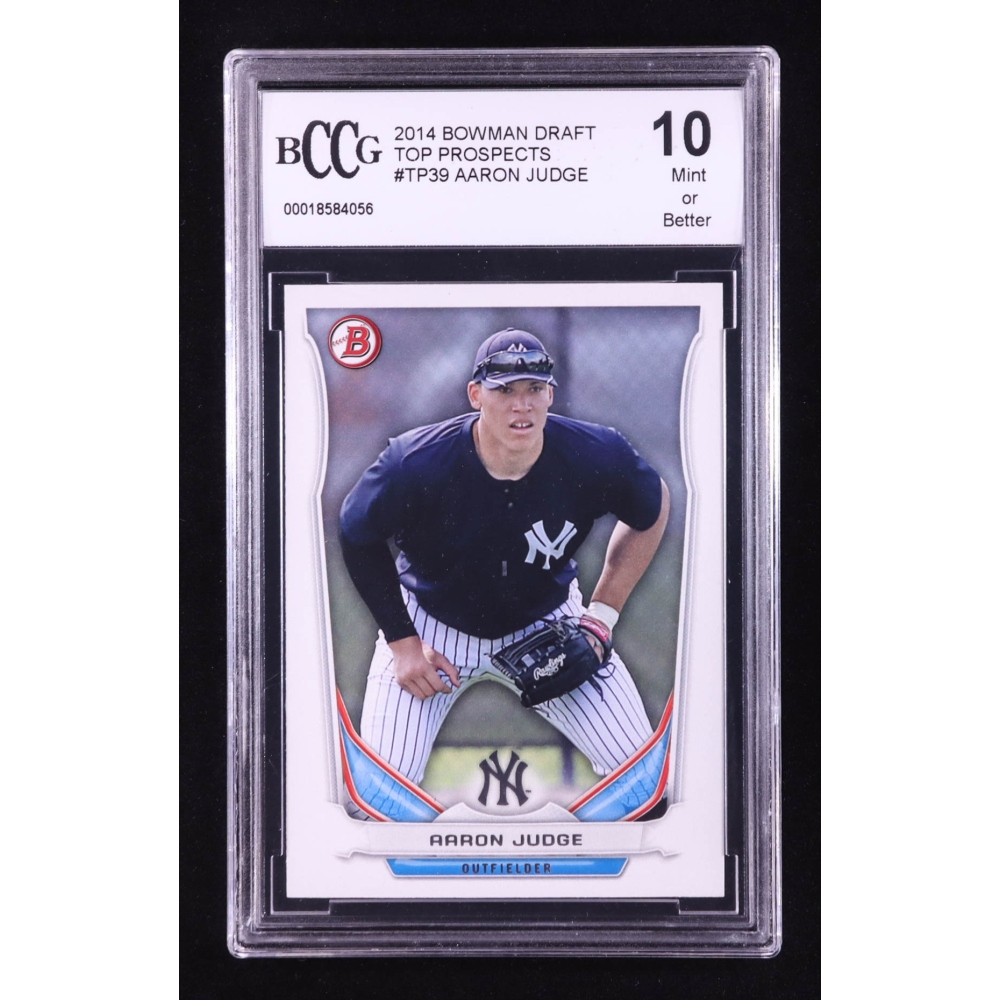 Aaron Judge 2014 Bowman Draft Top Prospects #TP39 RC (BCCG 10) at PristineAuction.com