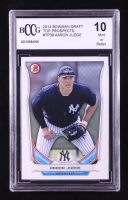 Aaron Judge 2014 Bowman Draft Top Prospects #TP39 RC (BCCG 10) at PristineAuction.com