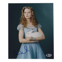 Mia Wasikowska Signed "Alice in Wonderland" 8x10 Photo (Beckett) at PristineAuction.com