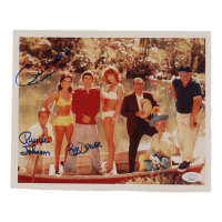 Bob Denver, Russell Johnson, & Dawn Wells Signed "Gilligan's Island" 8x10 Photo (JSA) at PristineAuction.com