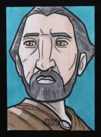 Count Dooku 2024 Topps Chrome Star Wars Galaxy Sketches Nick Gribbon #NNO at PristineAuction.com