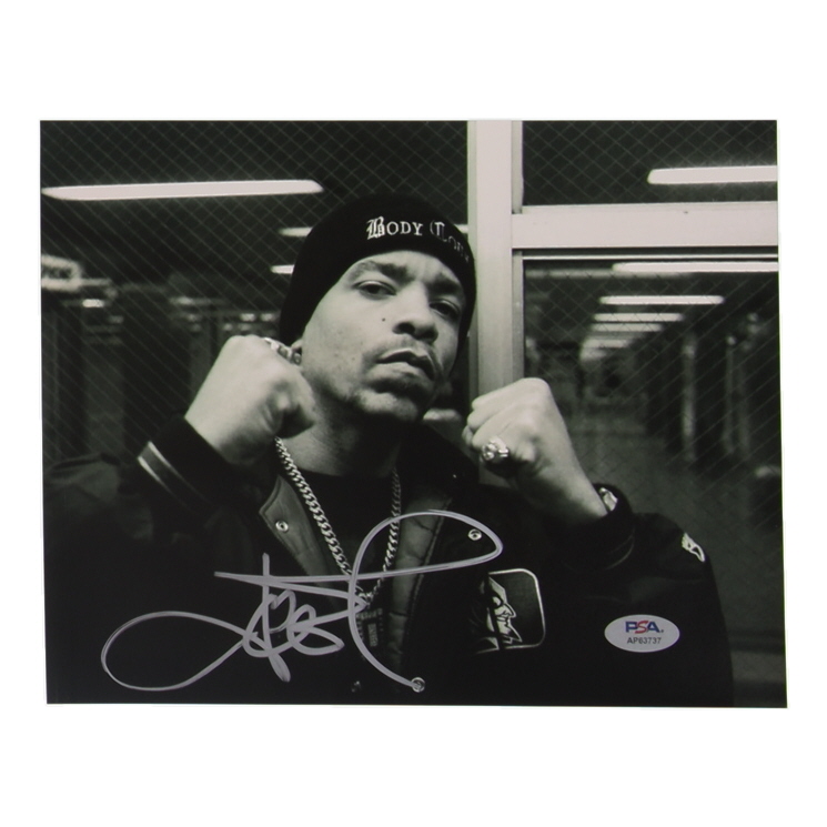 Ice-T Signed 8x10 Photo (PSA) at PristineAuction.com Ice-T Signed 8x10 Photo (PSA) at PristineAuction.com