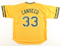 Jose Canseco Signed Jersey Inscribed "40/40" (JSA) at PristineAuction.com