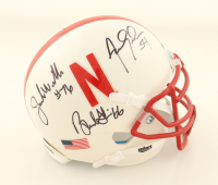 Brendan Stai, Aaron Graham & Joel Wilks Signed Nebraska Cornhuskers Mini Helmet (JSA) at PristineAuction.com