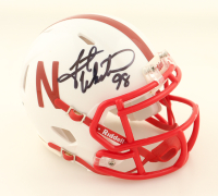 Grant Wistrom Signed Nebraska Cornhuskers Speed Mini Helmet (Beckett) at PristineAuction.com