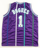 Muggsy Bogues Signed Jersey (Authentic Ink) at PristineAuction.com