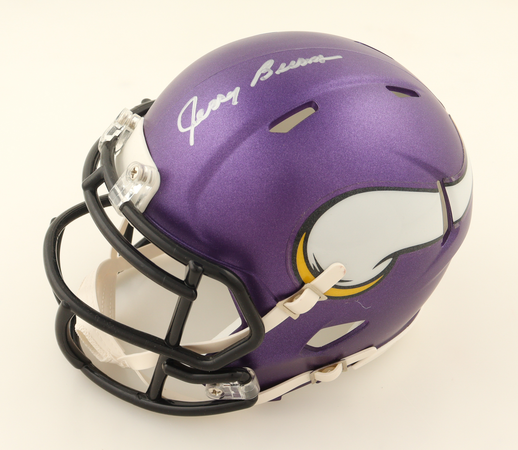 Jerry Burns Signed Vikings Speed Mini Helmet (JSA) at PristineAuction.com Jerry Burns Signed Vikings Speed Mini Helmet (JSA) at PristineAuction.com