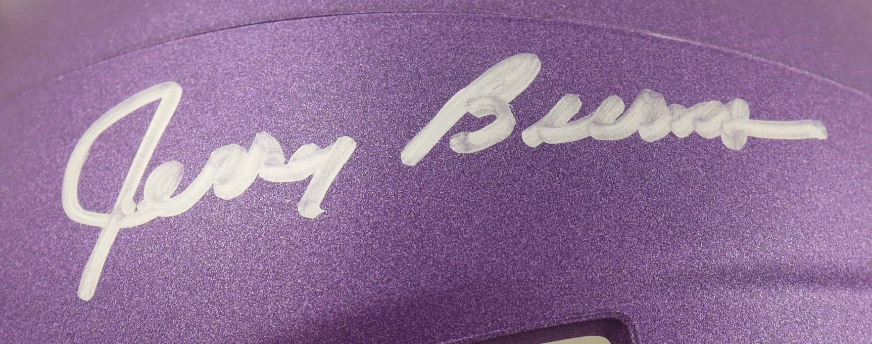 Jerry Burns Signed Vikings Speed Mini Helmet (JSA) at PristineAuction.com Jerry Burns Signed Vikings Speed Mini Helmet (JSA) at PristineAuction.com