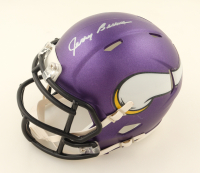 Jerry Burns Signed Vikings Speed Mini Helmet (JSA) at PristineAuction.com