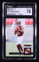 Jayden Daniels 2024 Donruss Retro '94 #22 RC (CGC 10) at PristineAuction.com