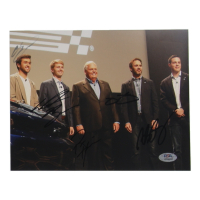 NASCAR 8x10 Photo Signed By (5) with Rick Hendrick, Jimmie Johnson, Alex Bowman, Chase Elliott & William Byron (PSA) at PristineAuction.com
