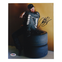 Clint Bowyer Signed NASCAR 8x10 Photo (PSA) at PristineAuction.com