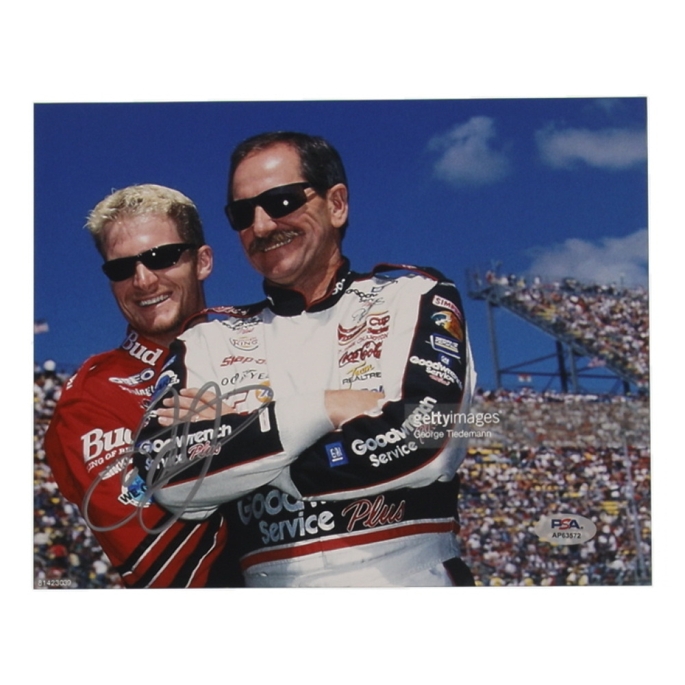 Dale Earnhardt Jr. Signed NASCAR 8x10 Photo (PSA) at PristineAuction.com