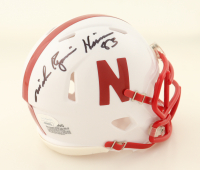 Mike Rozier Signed Nebraska Cornhuskers Speed Mini Helmet Inscribed "Heisman'83" (JSA) at PristineAuction.com