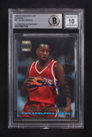 Allen Iverson Signed 1996-97 Topps Stadium Club Rookies 1 Auto #R1 RC (Beckett | Autograph Grade BGS 10) at PristineAuction.com