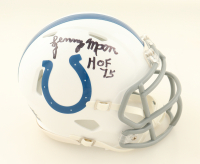 Lenny Moore Signed Colts Speed Mini Helmet Inscribed "HOF 75" (TriStar) at PristineAuction.com