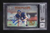 Brian Urlacher Signed 2000 Fleer Metal Auto #274 RC (Beckett | Autograph Grade BGS 10) at PristineAuction.com