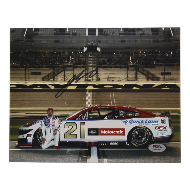 Josh Berry Signed NASCAR 8x10 Photo (PSA) at PristineAuction.com Josh Berry Signed NASCAR 8x10 Photo (PSA) at PristineAuction.com