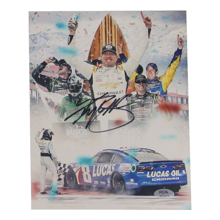 Kyle Busch Signed NASCAR 8x10 Photo (PSA) at PristineAuction.com Kyle Busch Signed NASCAR 8x10 Photo (PSA) at PristineAuction.com
