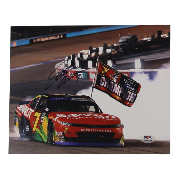 Justin Allgaier Signed NASCAR 8x10 Photo (PSA) at PristineAuction.com Justin Allgaier Signed NASCAR 8x10 Photo (PSA) at PristineAuction.com