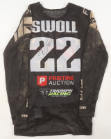 Jalek Swoll Signed 2025 Ironman National Race-Used Motocross Jersey (PA) at PristineAuction.com