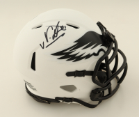 Nakobe Dean Signed Eagles Lunar Eclipse Alternate Speed Mini Helmet (JSA) at PristineAuction.com
