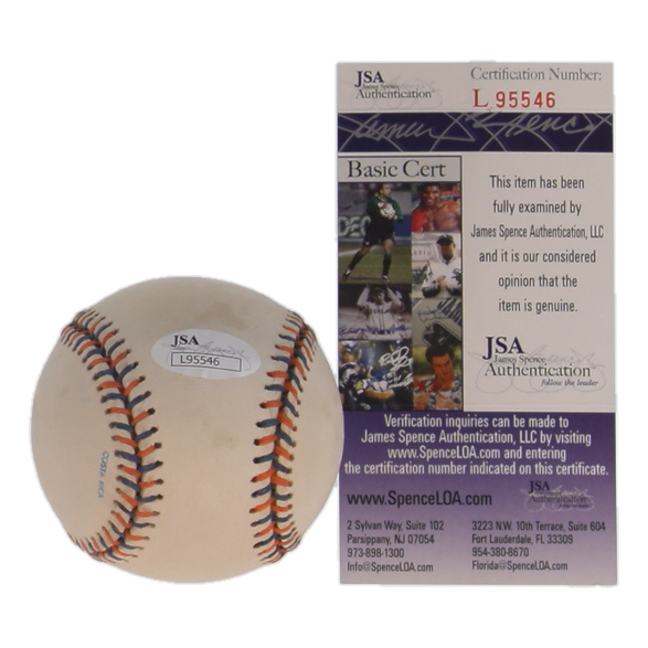 Tom Glavine Signed 1992 All-Star Game Logo Baseball (JSA) at PristineAuction.com Tom Glavine Signed 1992 All-Star Game Logo Baseball (JSA) at PristineAuction.com
