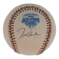 Tom Glavine Signed 1992 All-Star Game Logo Baseball (JSA) at PristineAuction.com