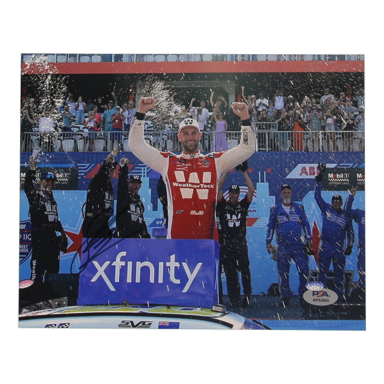 Shane van Gisbergen Signed NASCAR 8x10 Photo (PSA) at PristineAuction.com Shane van Gisbergen Signed NASCAR 8x10 Photo (PSA) at PristineAuction.com