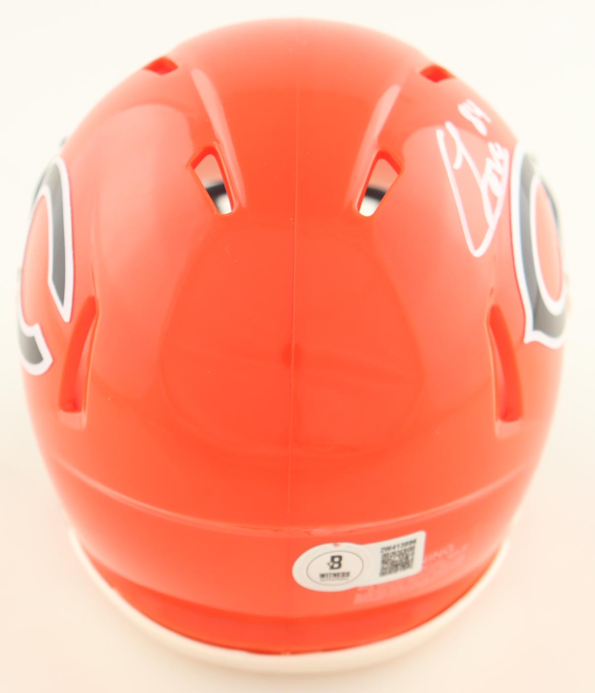 Colston Loveland Signed Bears Speed Mini Helmet (Beckett) at PristineAuction.com Colston Loveland Signed Bears Speed Mini Helmet (Beckett) at PristineAuction.com